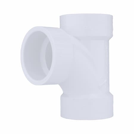 Charlotte Pipe And Foundry 1.25 in. PVC DWV Sanitary Tee 4007704